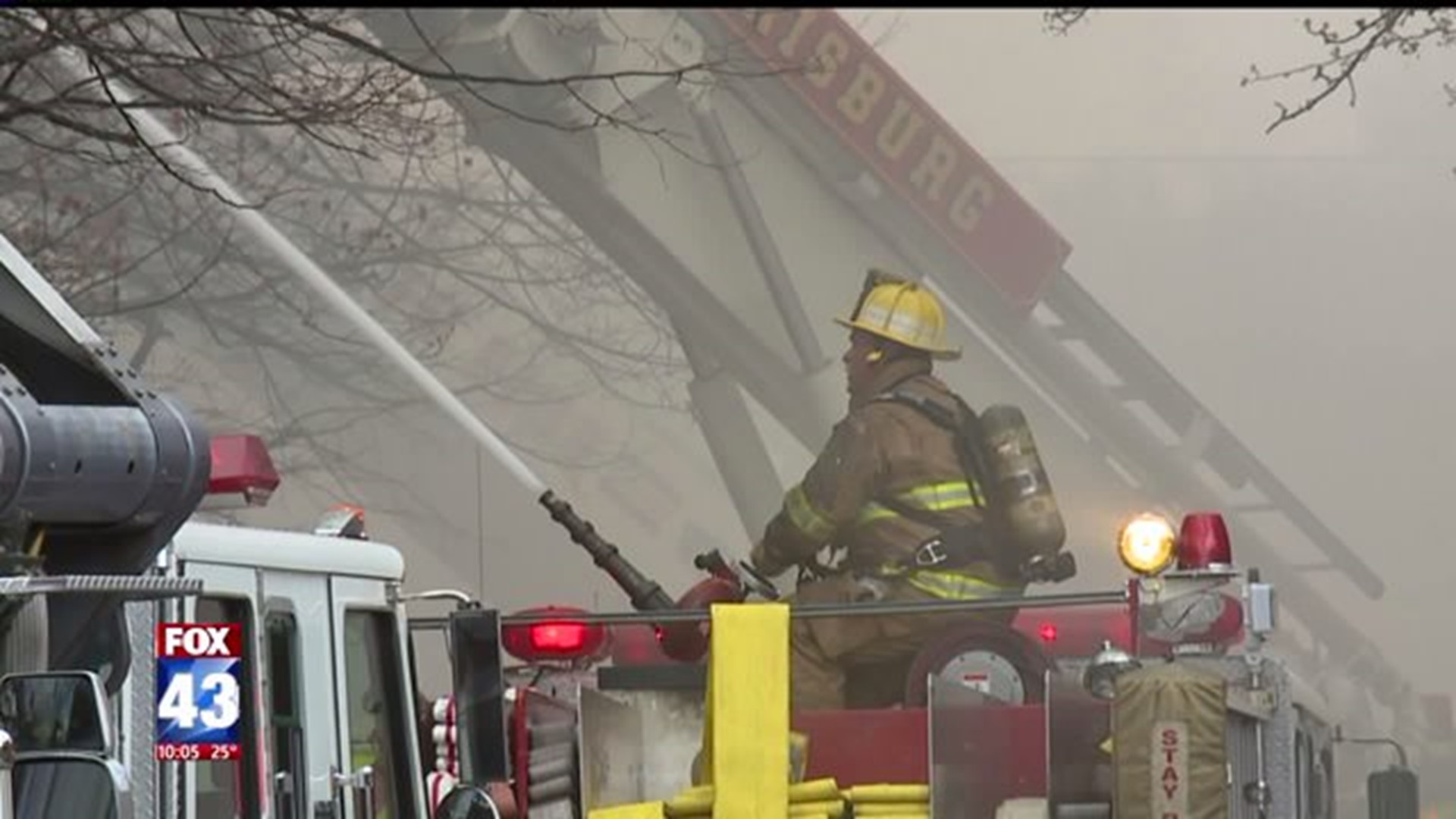 Row Homes Damaged By Fire In Harrisburg, Less Than Block Away From ...