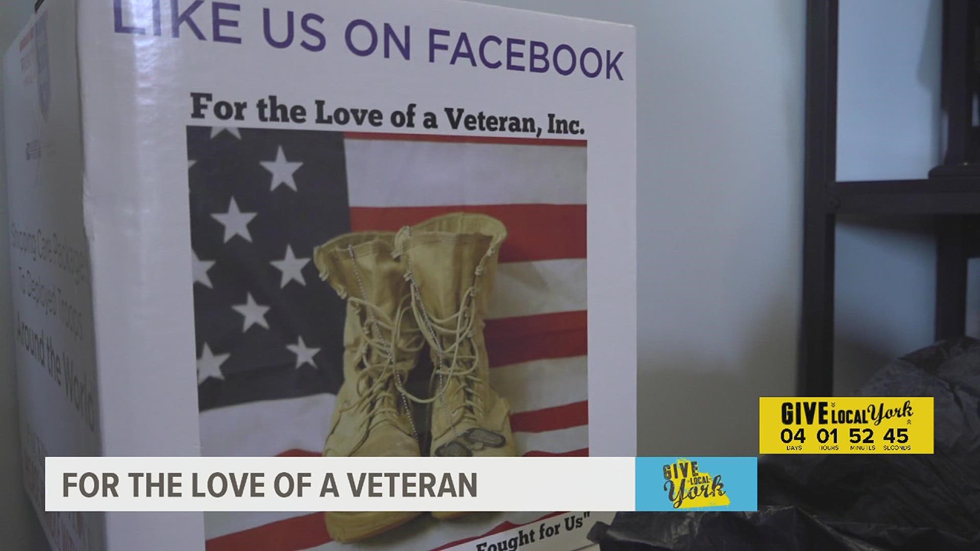For the Love of a Veteran serves the thousands of men and women in our area who served our country.