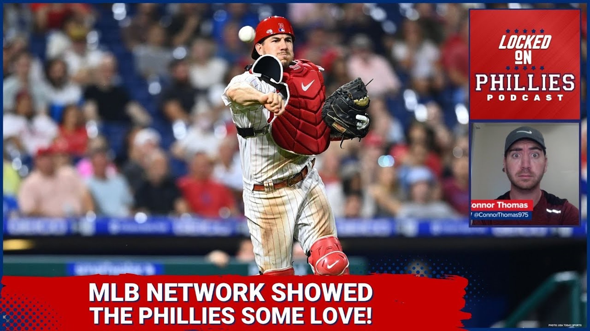 Connor reacts to the MLB Network's ranking of the top 10 players at each position across baseball and the amount of Philadelphia Phillies players that were listed!