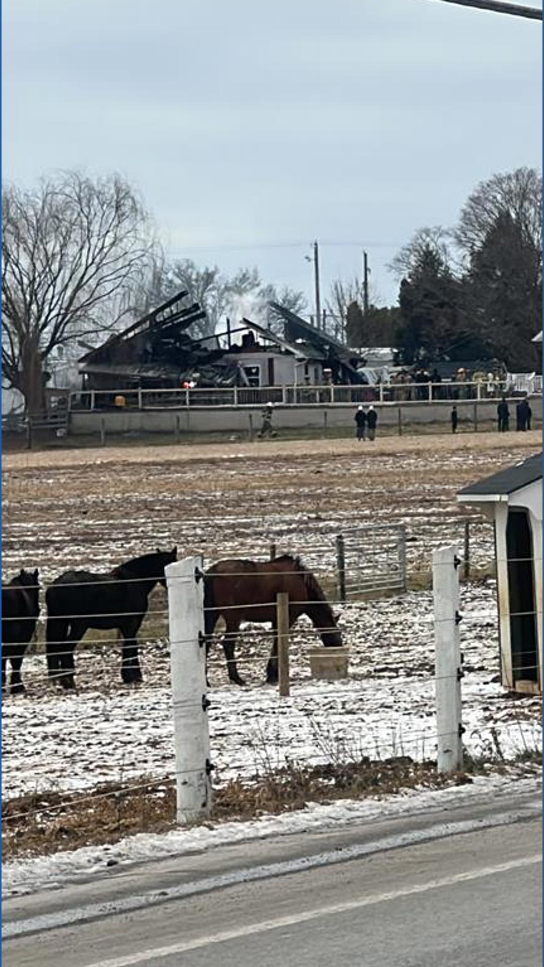 Crews respond to barn fire in Lancaster County | fox43.com