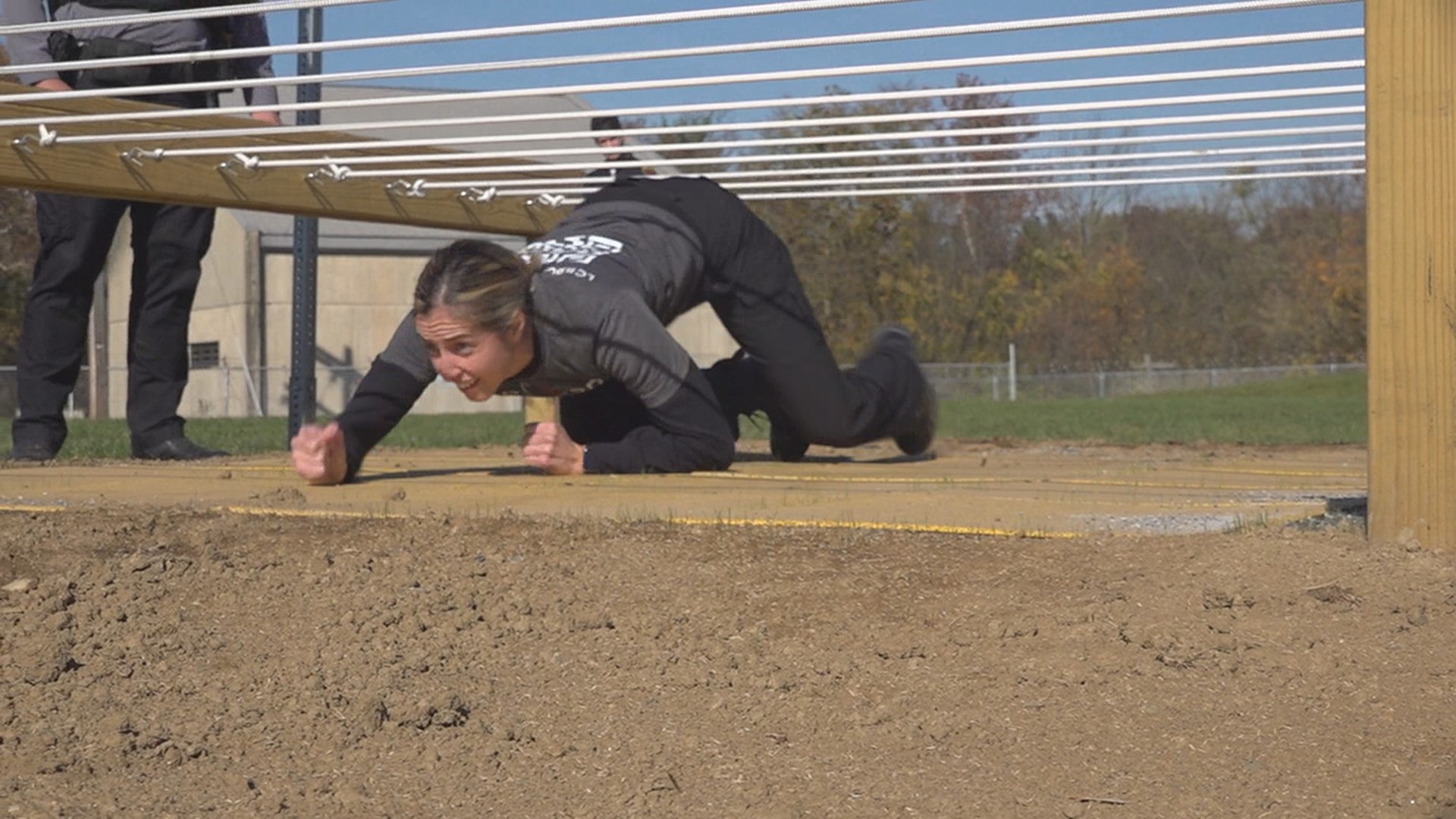 Lancaster City Police opens its new agility course to help attract potential recruits during the Fall 2023 application cycle.