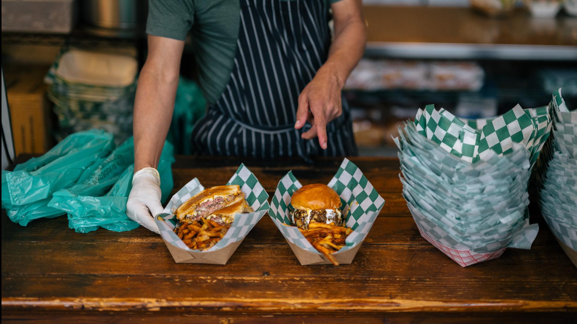 This burger joint gets its meat fresh from the butcher--because it is the butcher. Cabalar Meat Co. serves up both cooked sandwiches and meat to take home and eat.