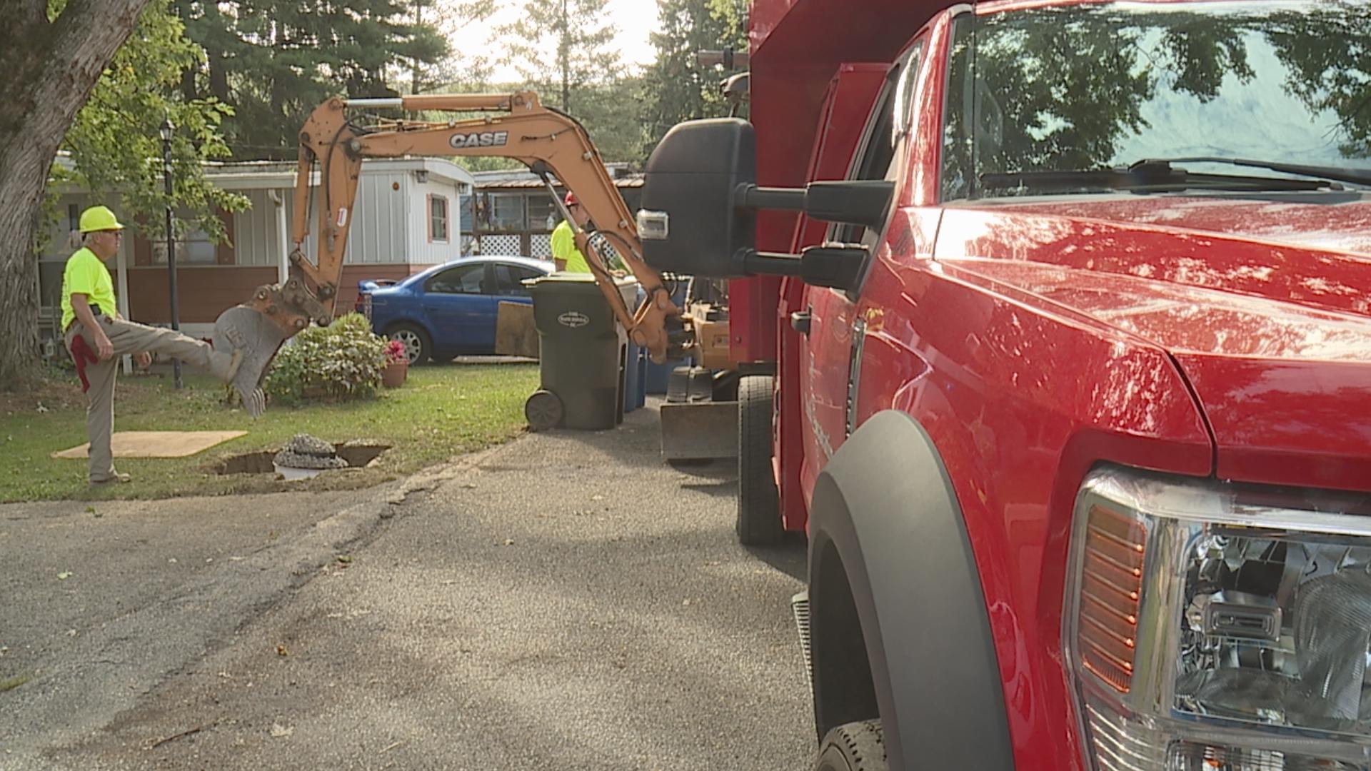 Many homeowners on Druck Valley Road are now required to hook into a new public water main, due to a 1980s Springettsbury Township ordinance.