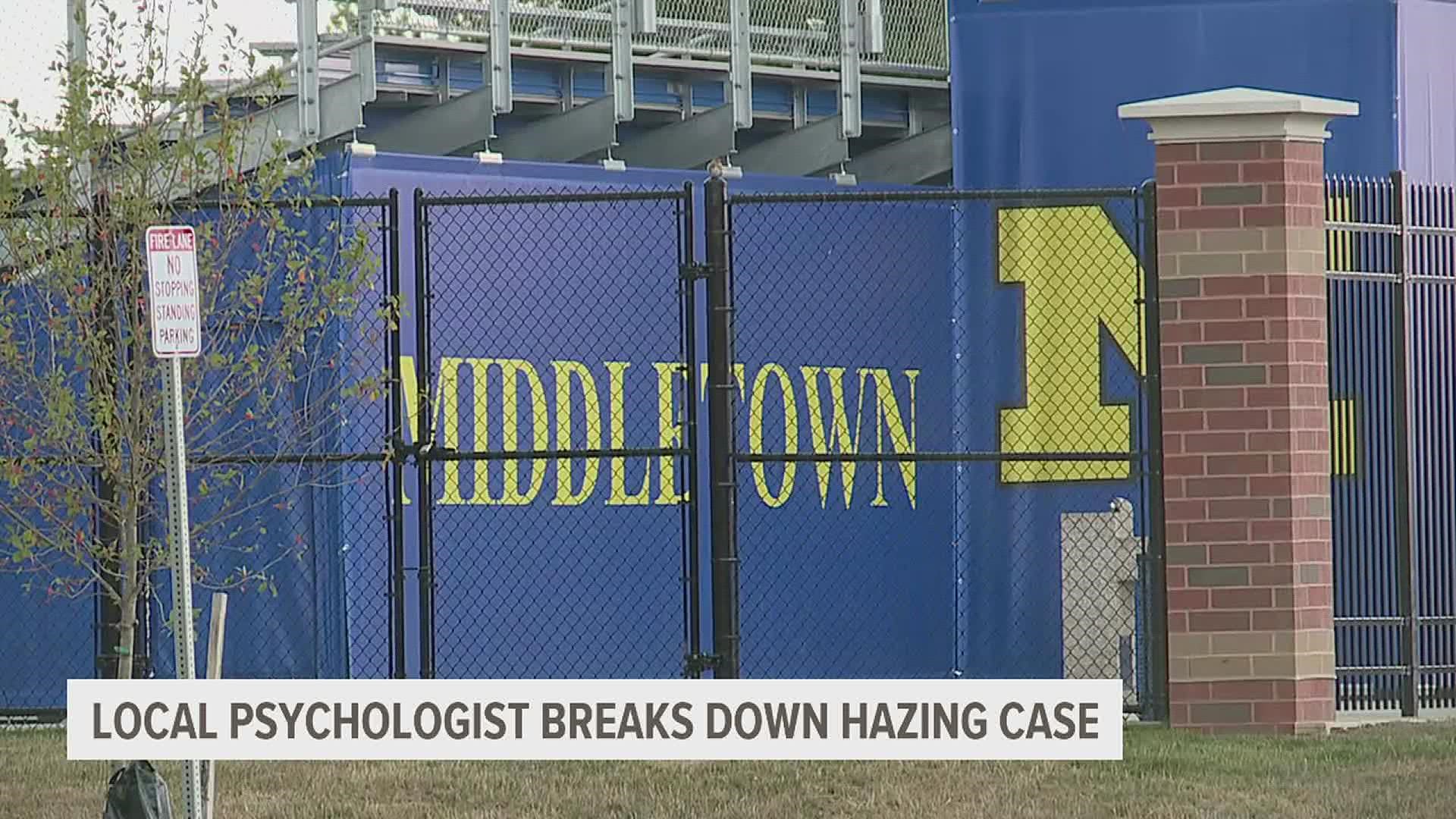 As the investigation into the football team continues, one psychologist breaks down why hazing incidents occur among students.