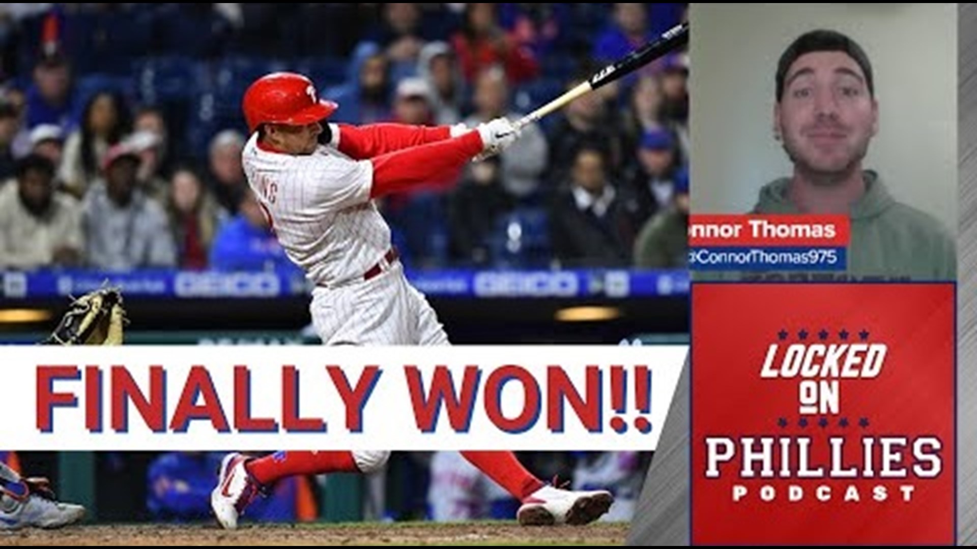 Connor discusses the end to the Philadelphia Phillies' 5 game losing streak with a win over the Washington Nationals in Game 1 of what was supposed to be a twin bill