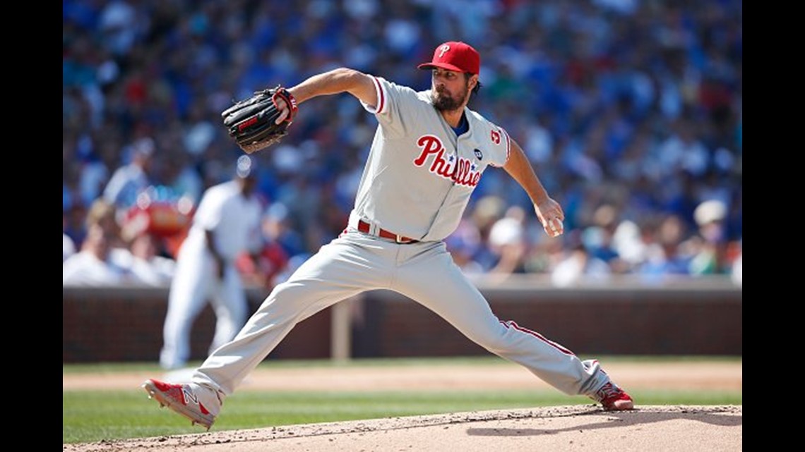 Video: Phillie's wife and foundation director, Heidi Hamels' game