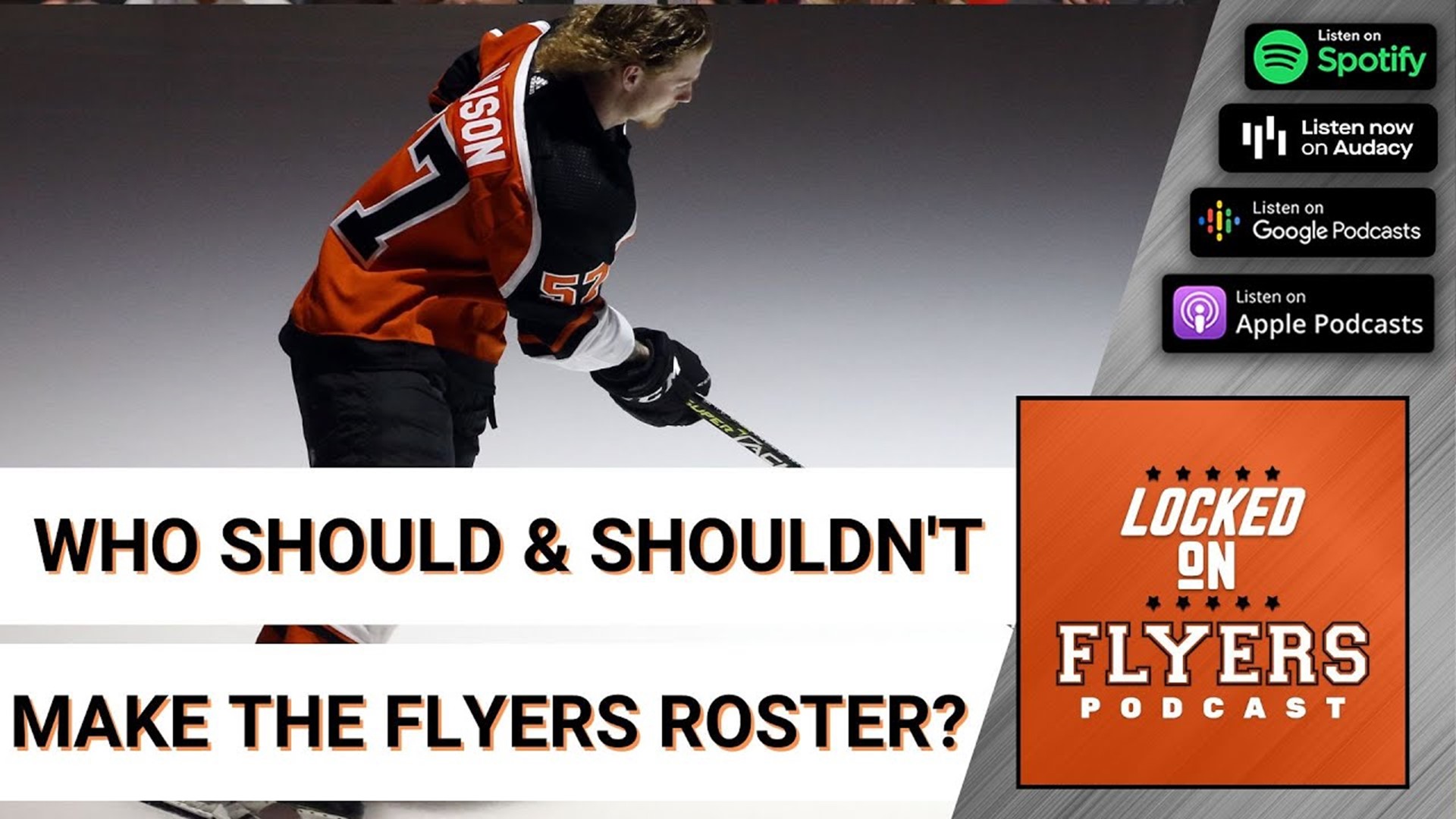 Who is making this year's Philadelphia Flyers' opening night lineup?