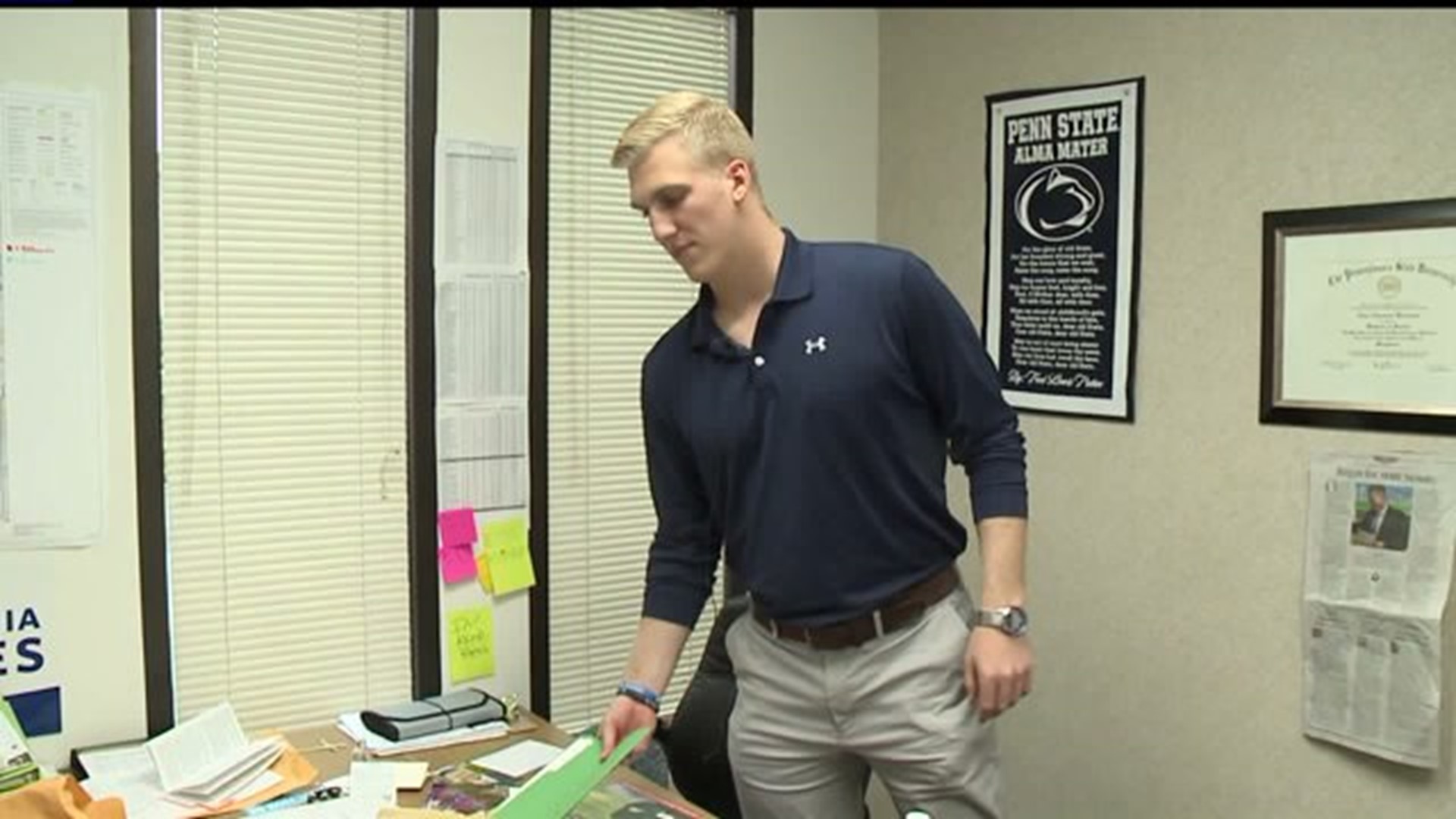 Adam Breneman has a change of direction from football to politics