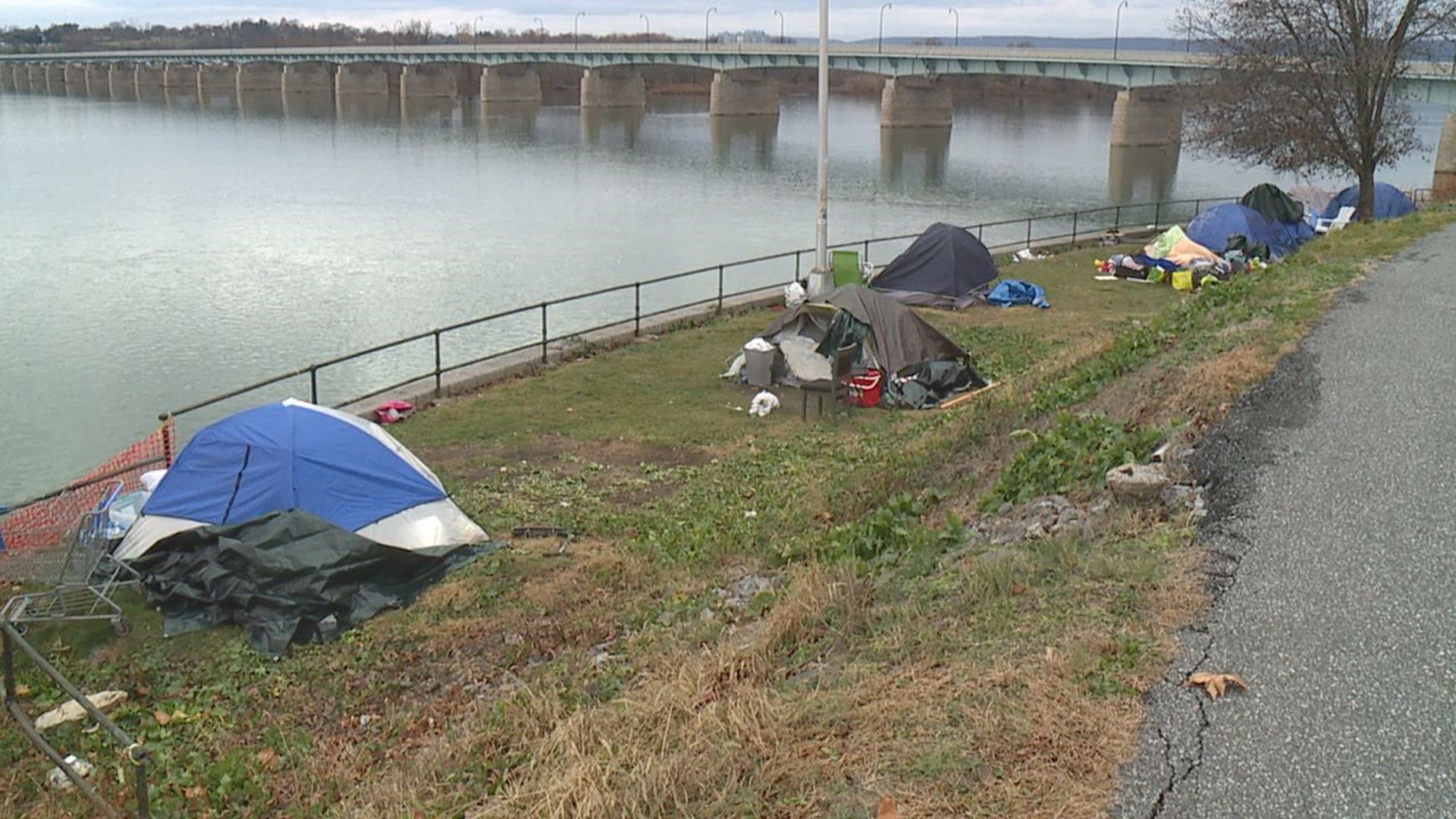 Representatives for the City of Harrisburg say concerns are growing about sanitation, as the encampment gets bigger.