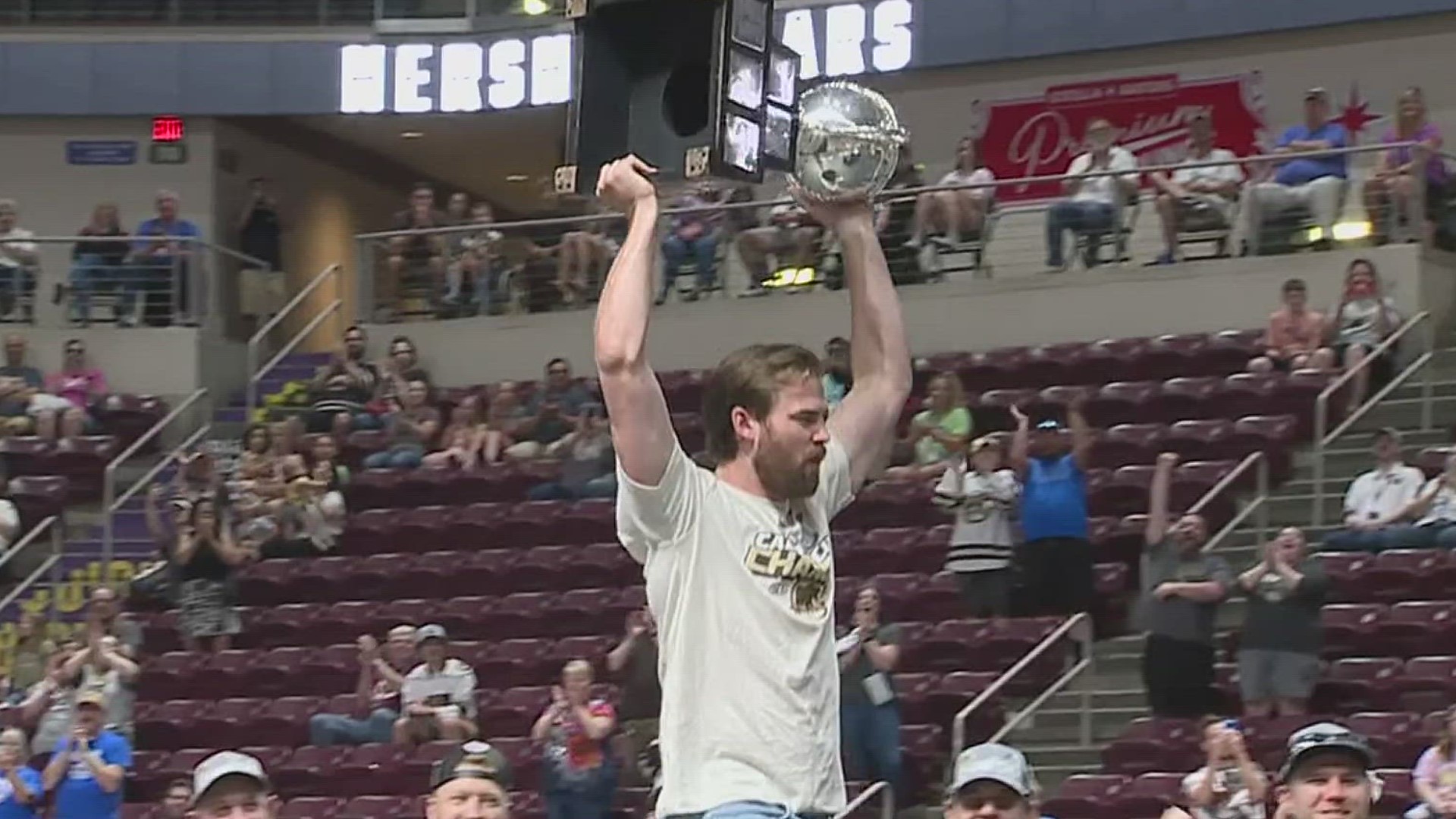 The Hershey Bears hosted a championship celebration at GIANT Center to commemorate capturing their 12th Calder Cup title in franchise history.
