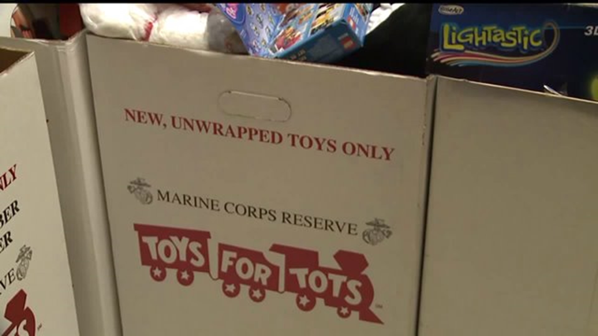 Toys for Tots low in Lancaster County