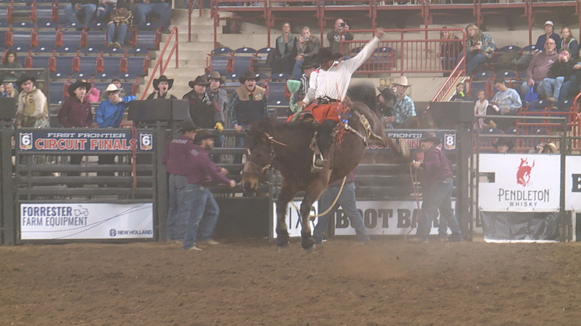 Local riders and ropers, national talents meet at First Frontier Circuit Rodeo Finals