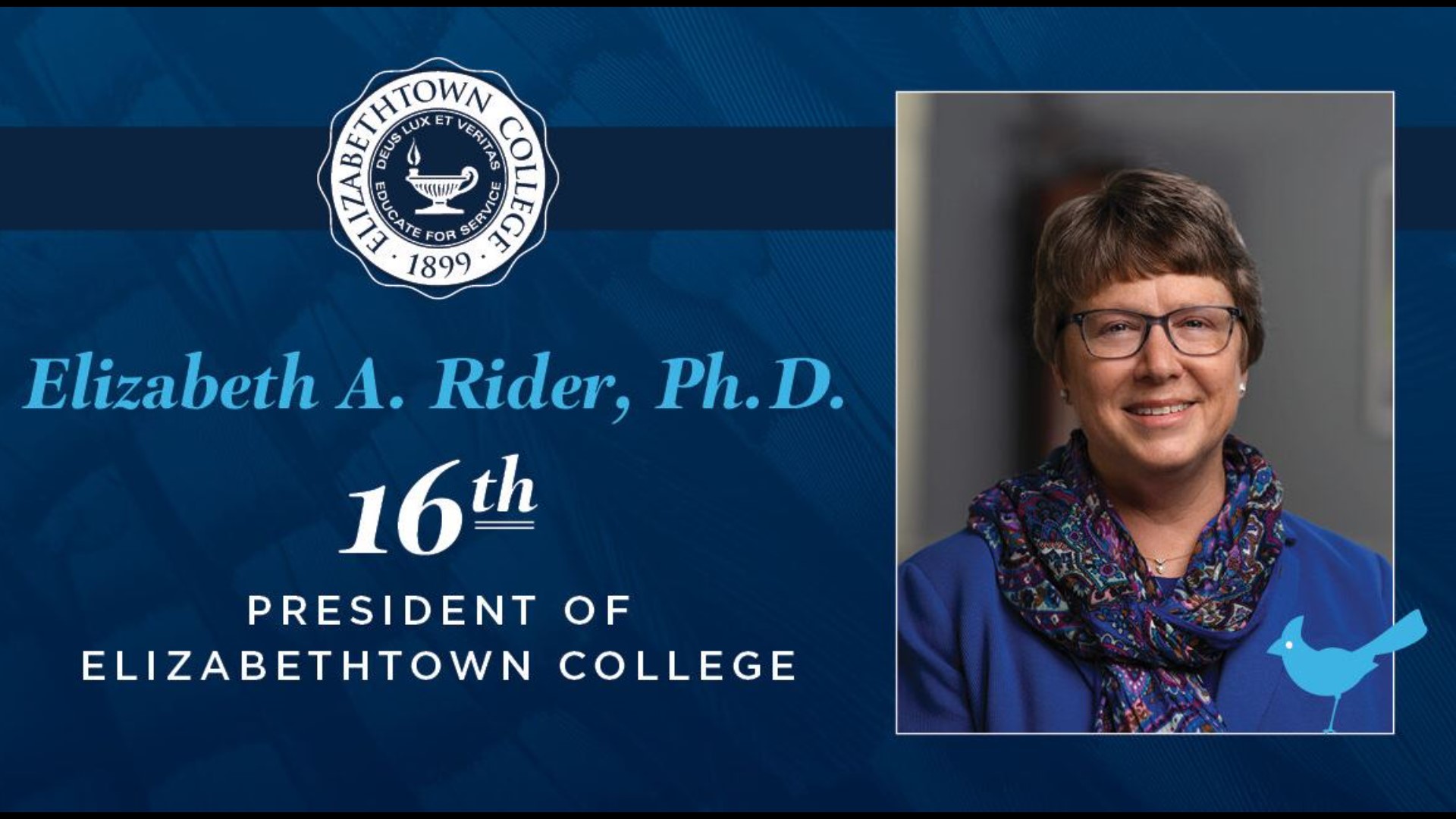 Betty Rider to serve as president of Elizabethtown College | fox43.com