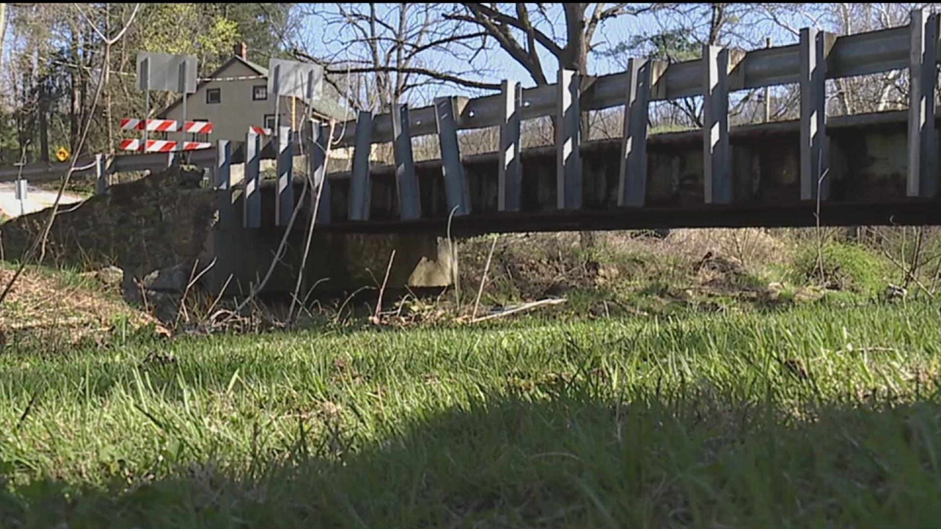 York County school bus and dump truck crash shuts down road | fox43.com