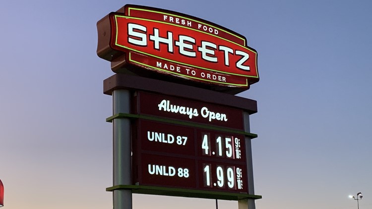 York residents react to Sheetz offering Unleaded 88 gas for $1.99 a gallon through Thanksgiving Week