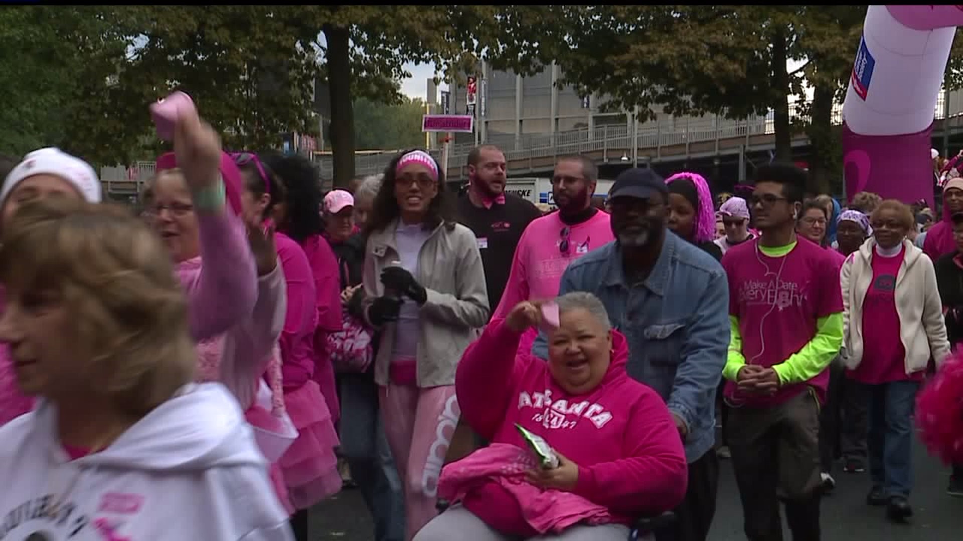 Making strides against breast cancer