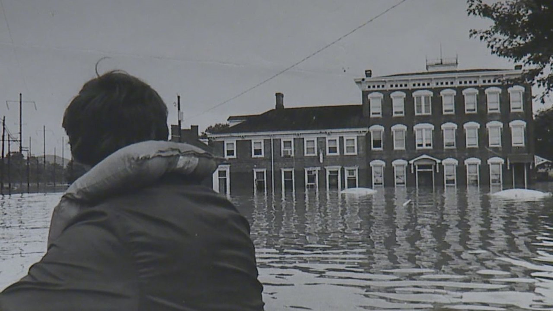 Bob Shank's family has owned Shank's Tavern in Marietta, Lancaster County for decades. Agnes was the worst flooding his family has ever experienced.