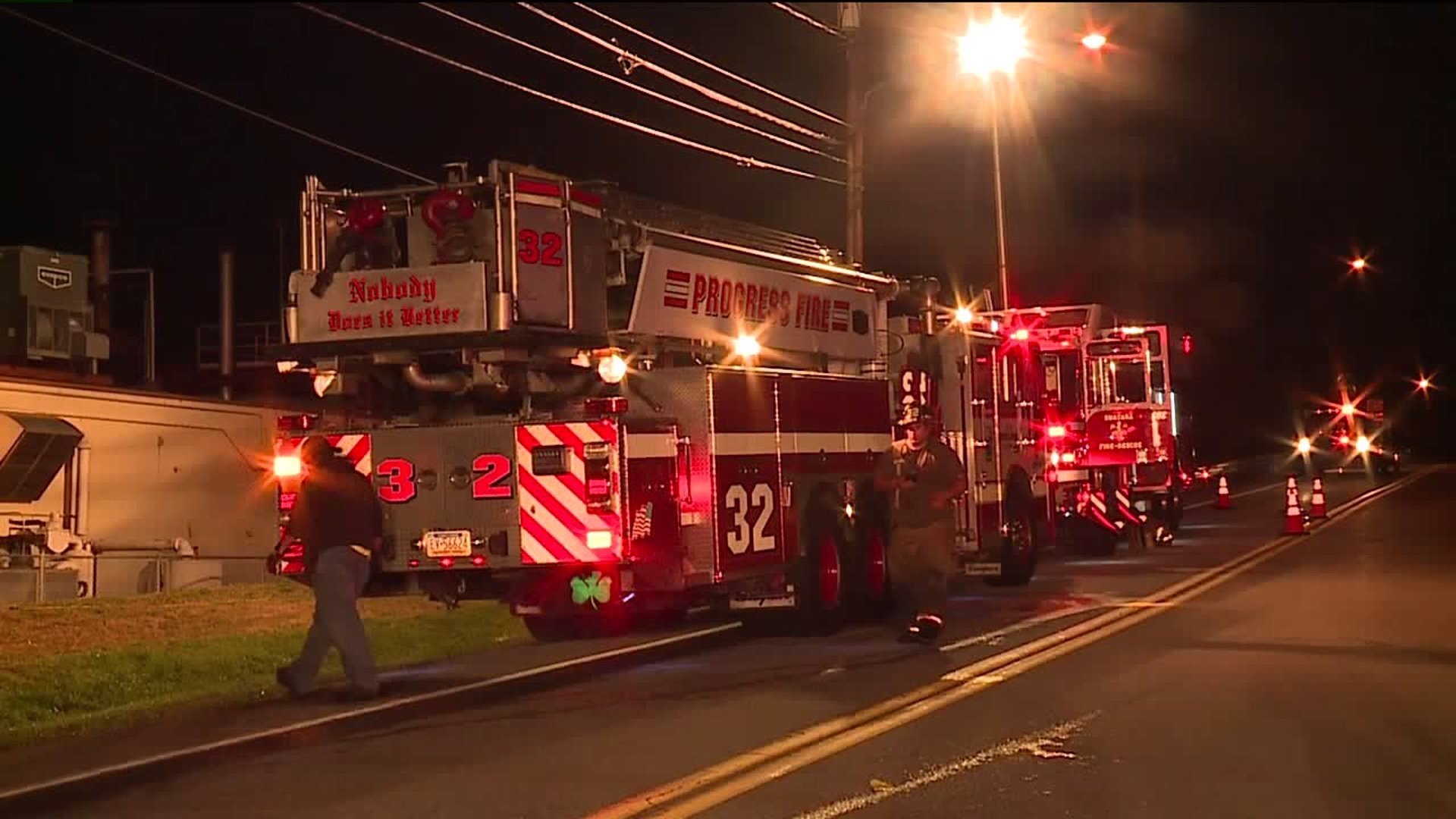 Crews respond to structure fire in Dauphin County