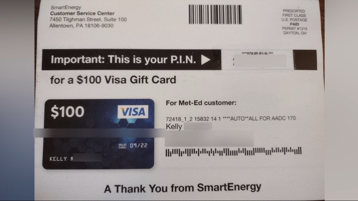 I received a claim $100  E Gift Card in the mail today. It