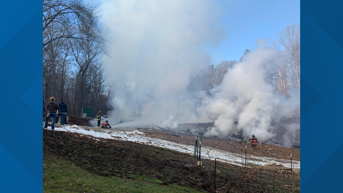 House deemed total loss after fire in York County