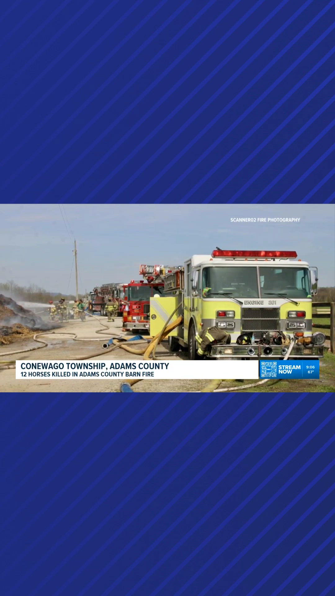 12 horses killed in Adams County barn fire | fox43.com