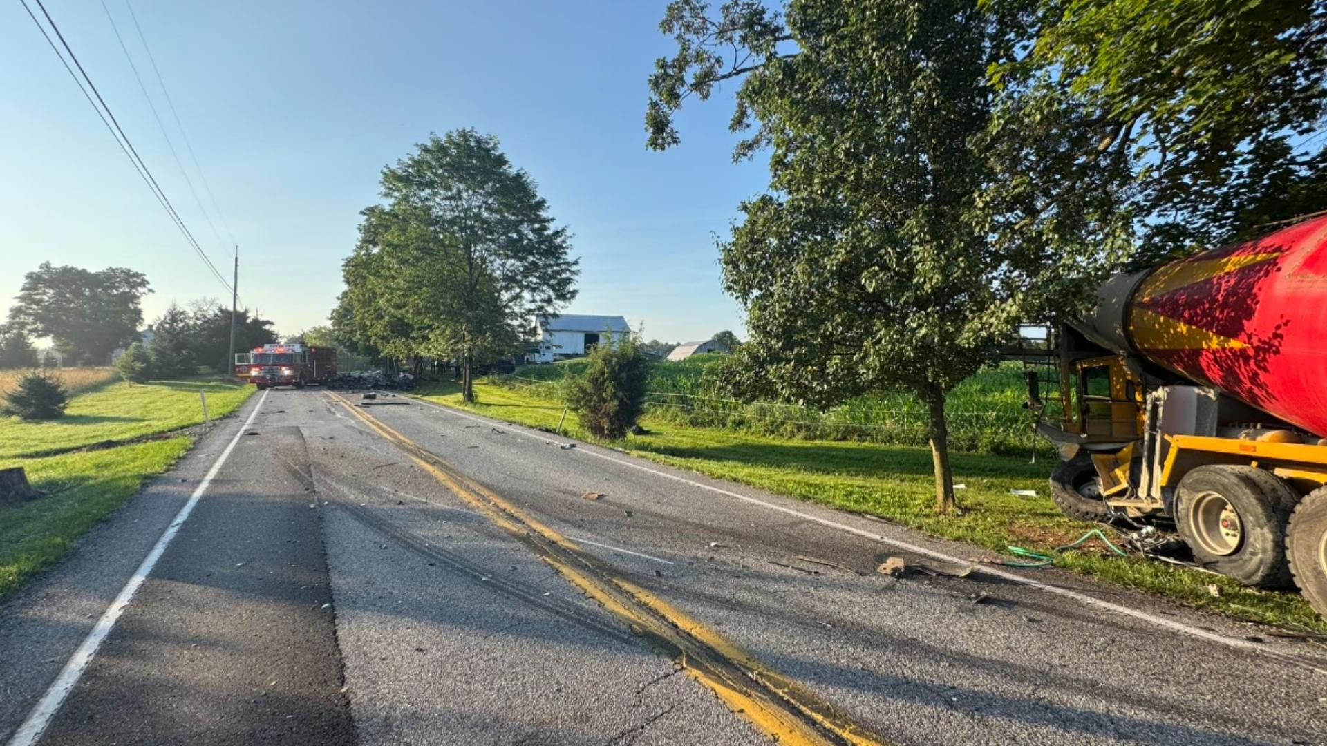 Helicopter responds to multi-vehicle crash in York County | fox43.com