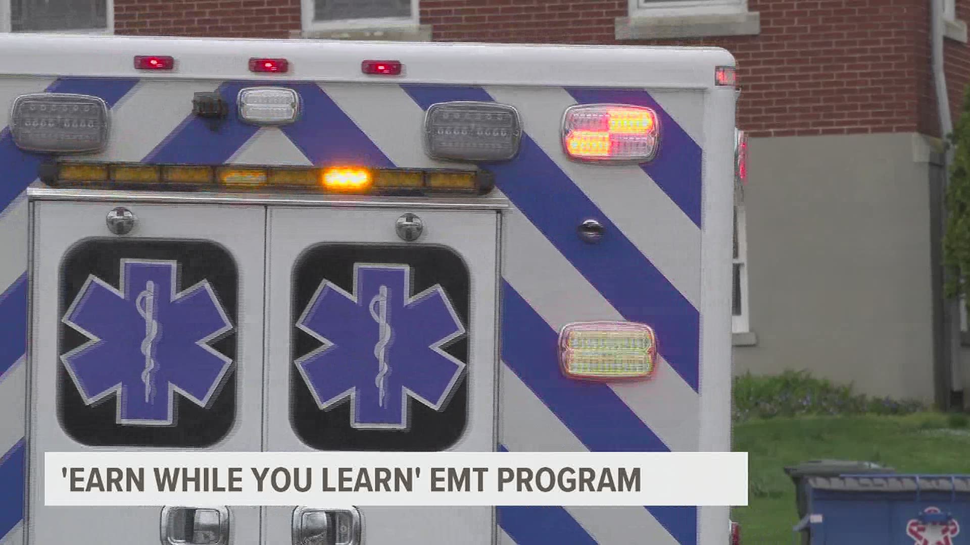 People can earn as they learn in Lancaster County. The EMT academy comes as recruitment and retention remains a top challenge for EMS agencies across the nation.
