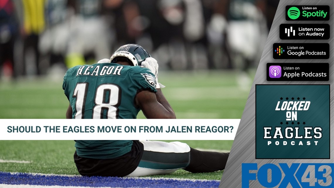 EAGLES FAN REACTS TO DRAFTING JALEN REAGOR 