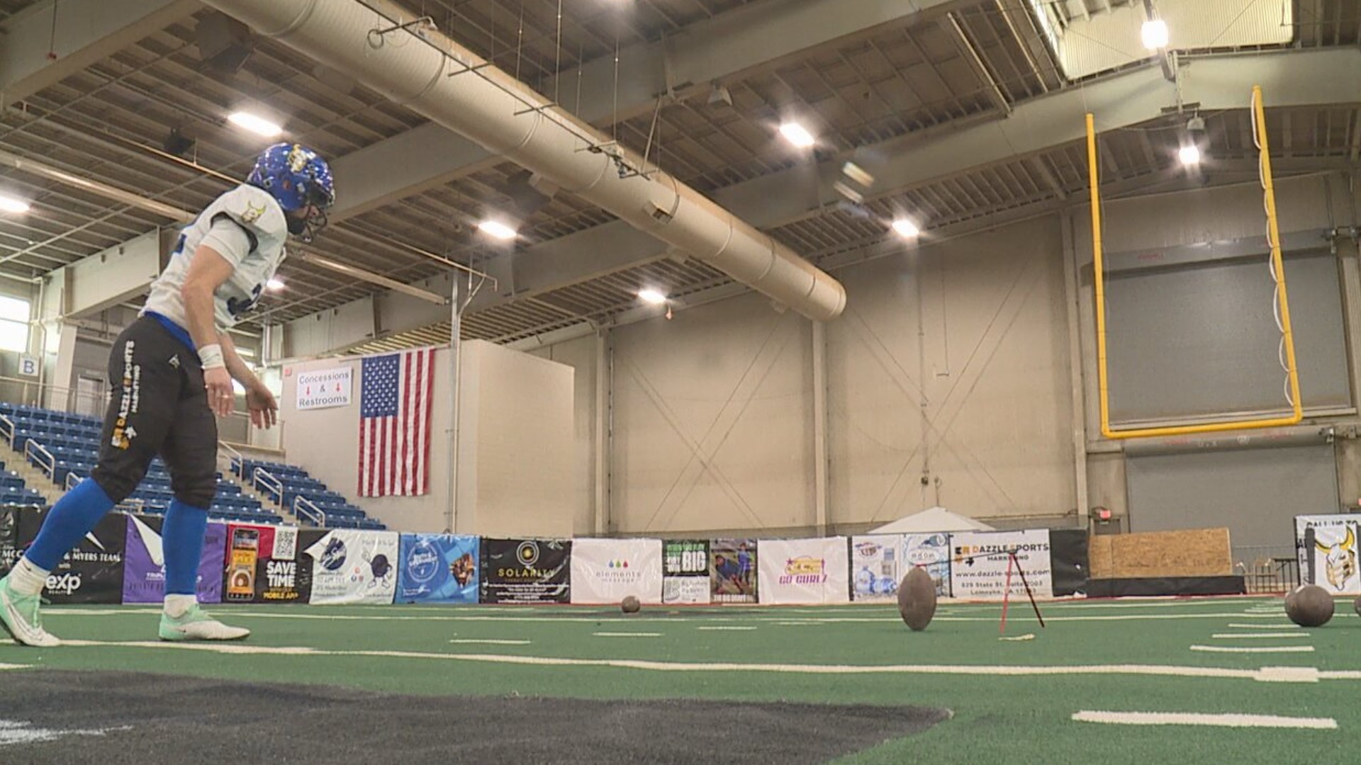 From soccer player to pro football kicker, a Cumberland County native is living his dream in a sport he never would have imagined he would be playing.