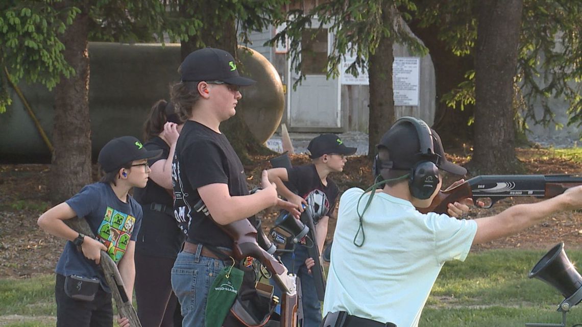 Manheim's young clay shooters strike gold