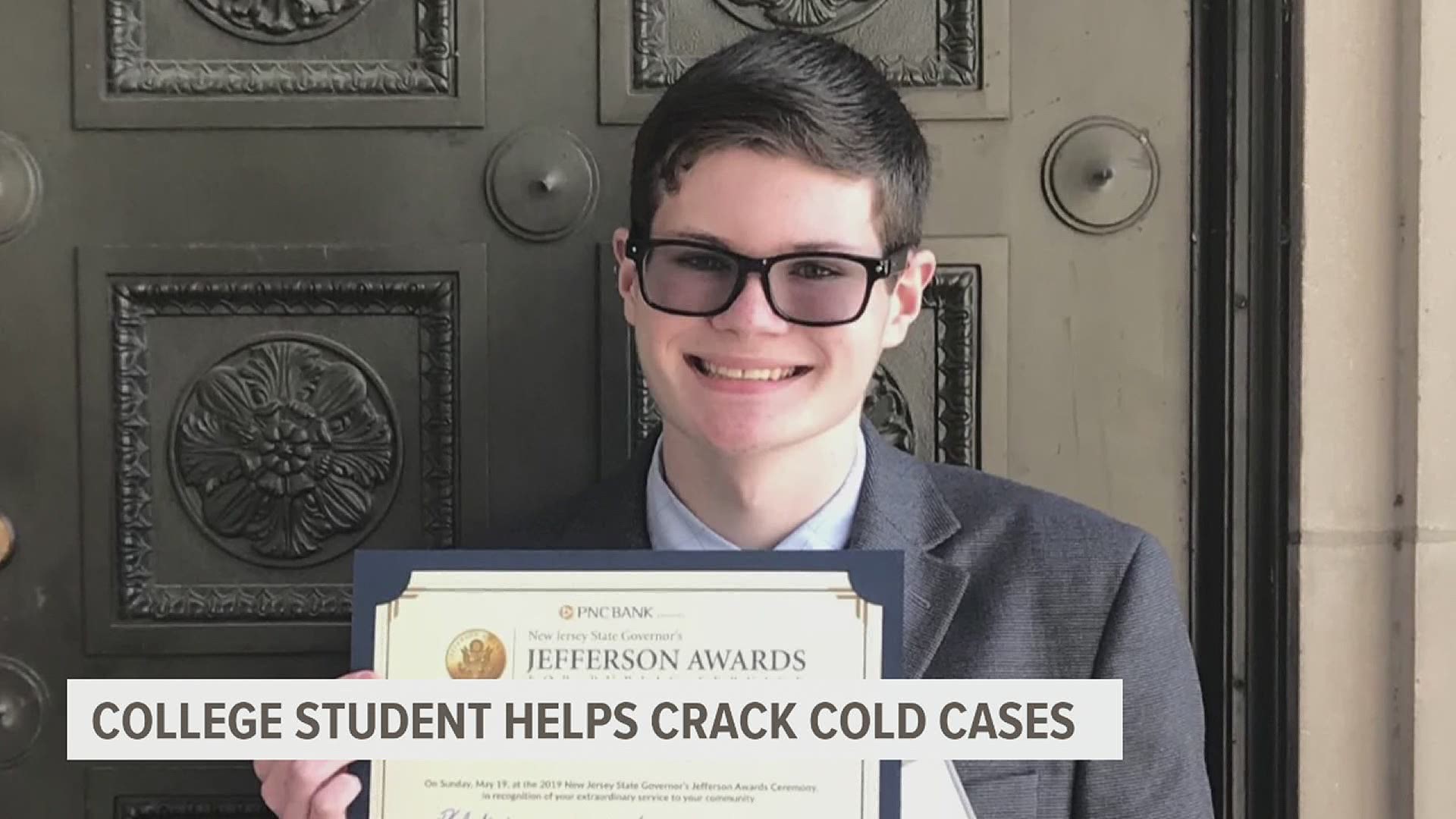 The week he graduated high school, Eric received an email from a police department in Montgomery County, Pa asking for his help on a cold case.