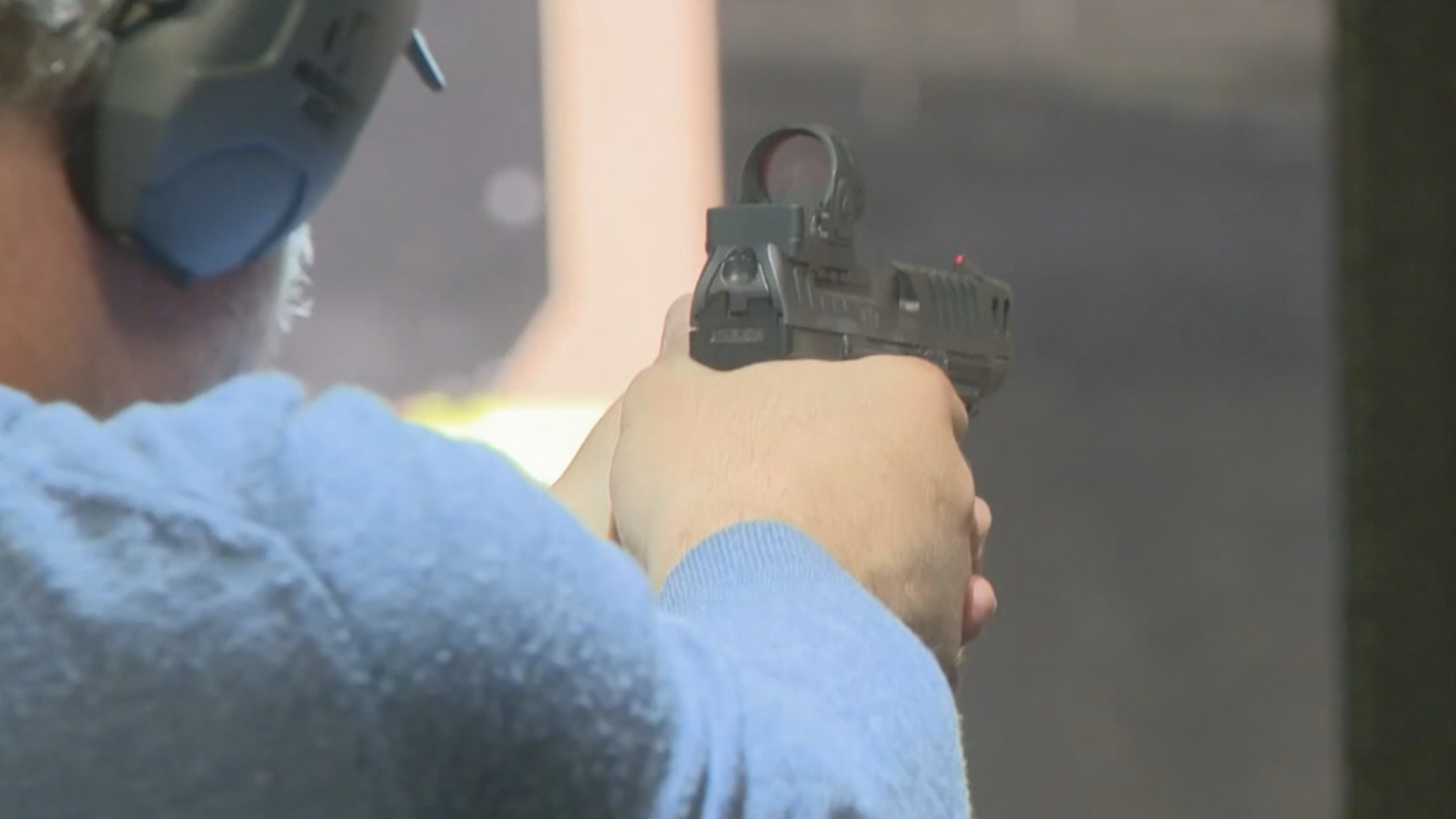 The question comes as a debate over gun control continues among federal and state lawmakers.