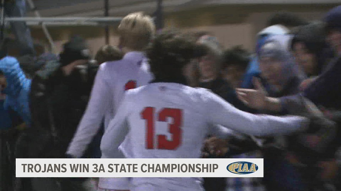 Double OT goal gives Hershey thrilling victory in PIAA 3A soccer championship