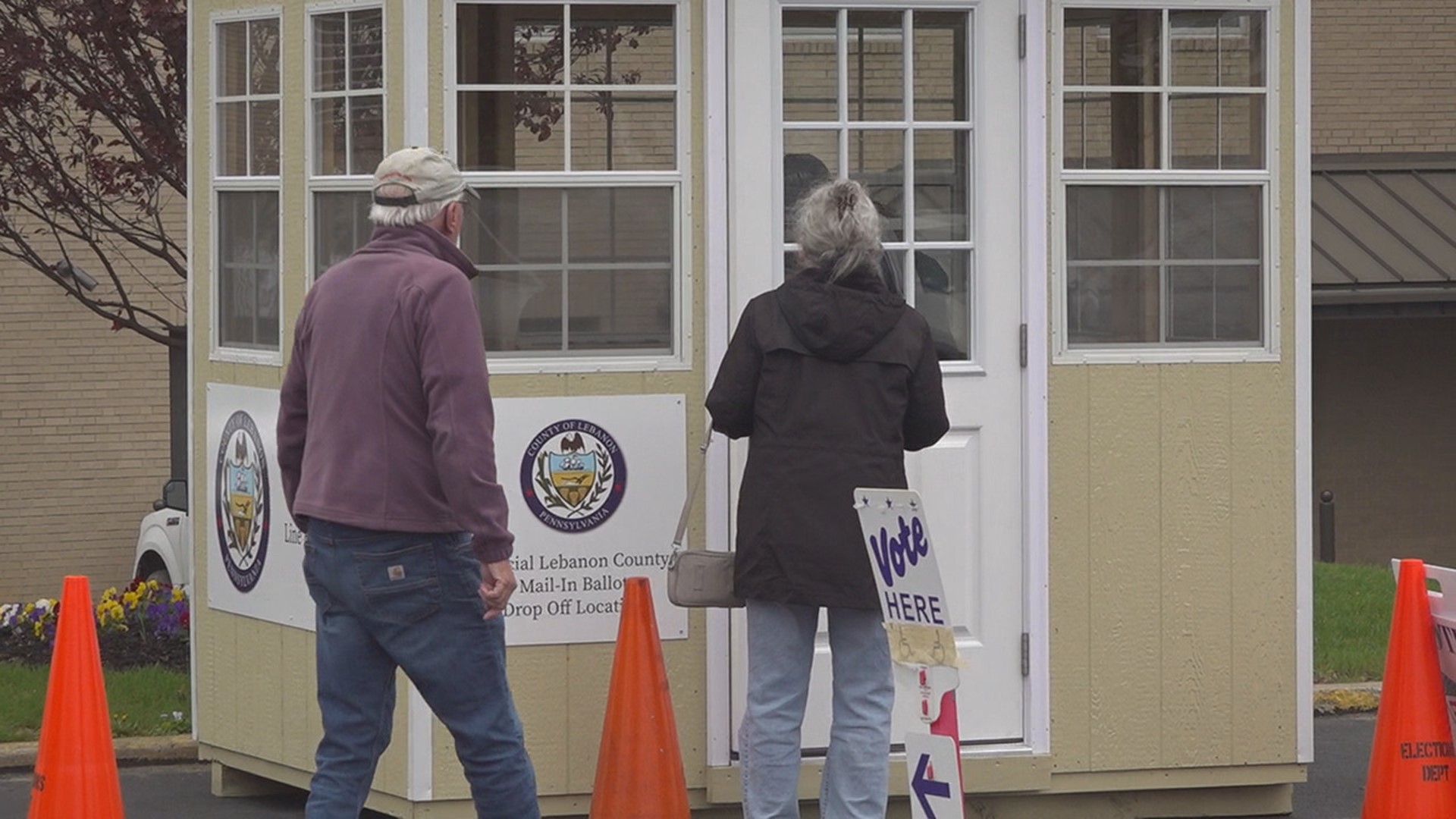 Lebanon County officials are encouraging voters who haven't turned in their ballots to either mail them in or hand deliver them to the county's drop-off zone.