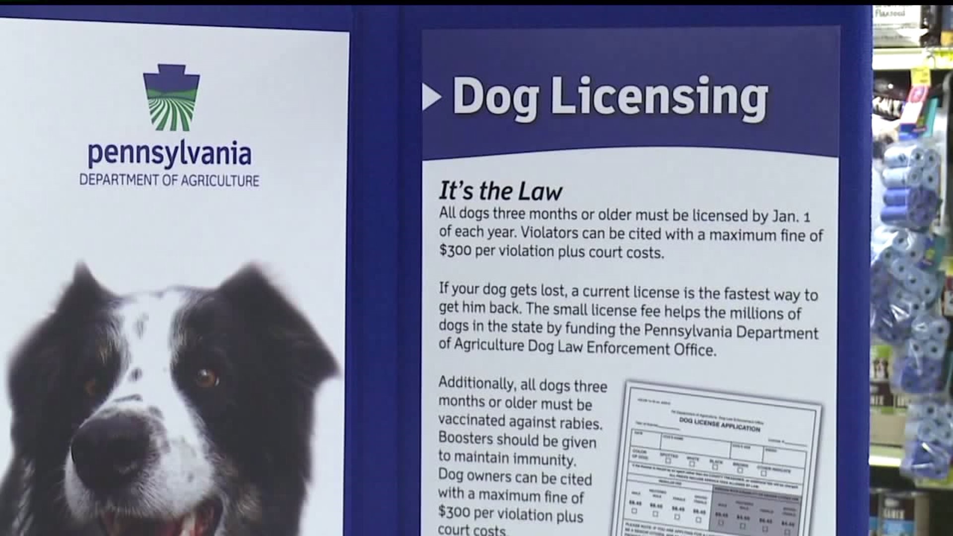 Dog wardens across PA going door-to-door, checking for dog licenses
