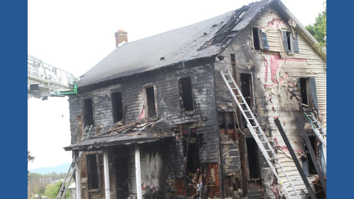 Crews tackle intense house fire in Franklin County | fox43.com
