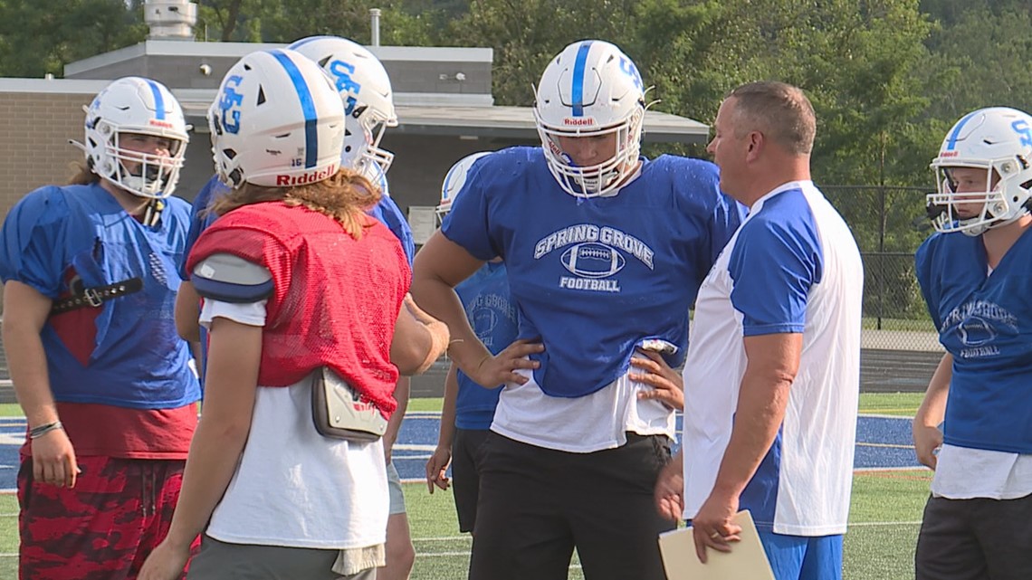 Spring Grove head coach Trone Jr. returns after to his alma mater