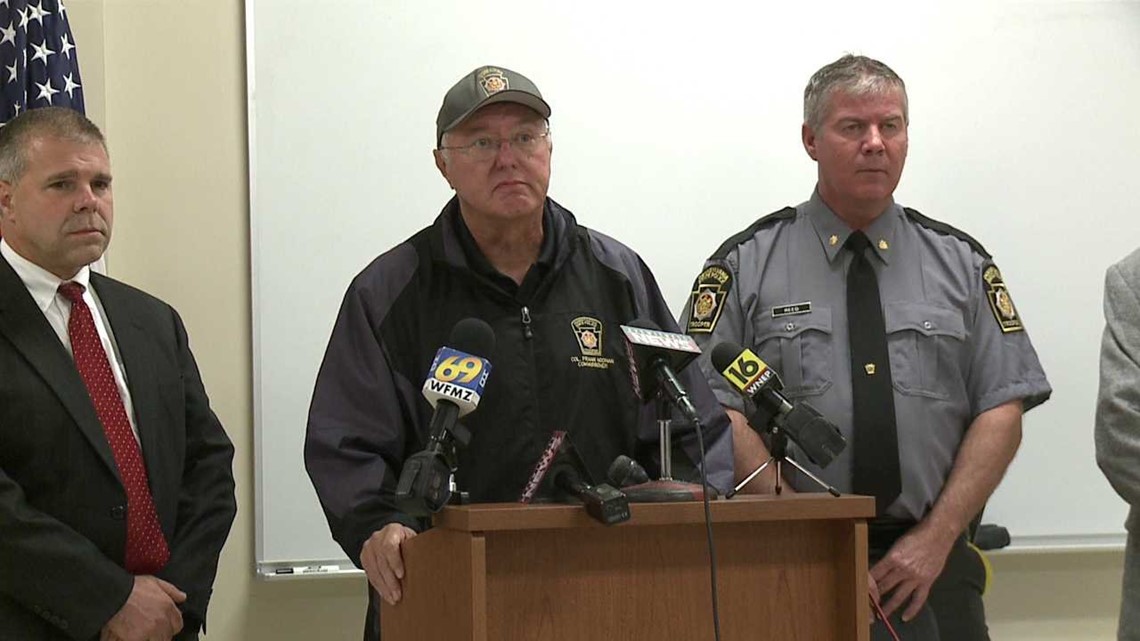 Names of PA State Troopers ambushed outside barracks released