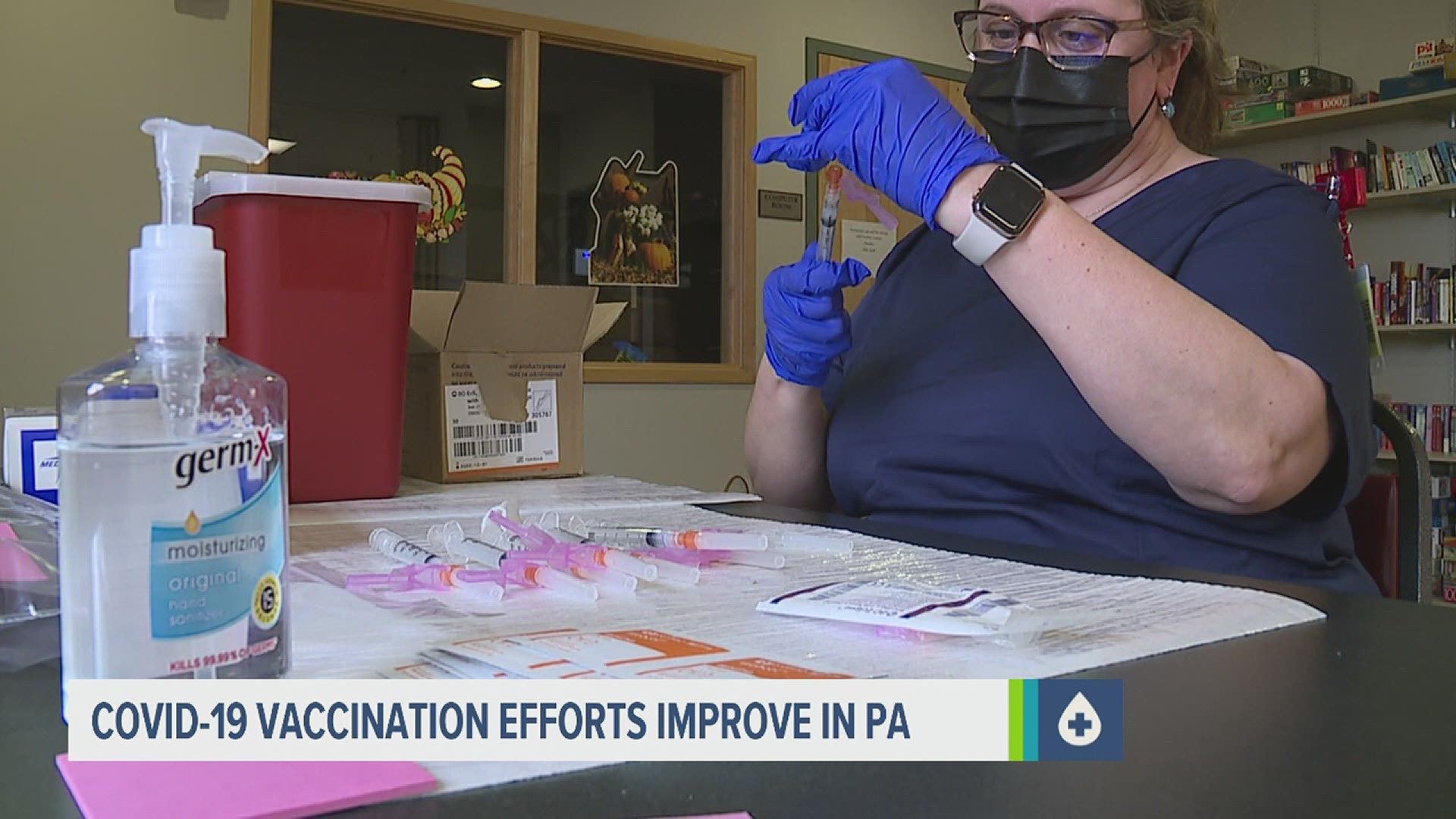 The commonwealth now ranks 17th in the nation for the percent of people who have received at least one COVID-19 vaccine dose.