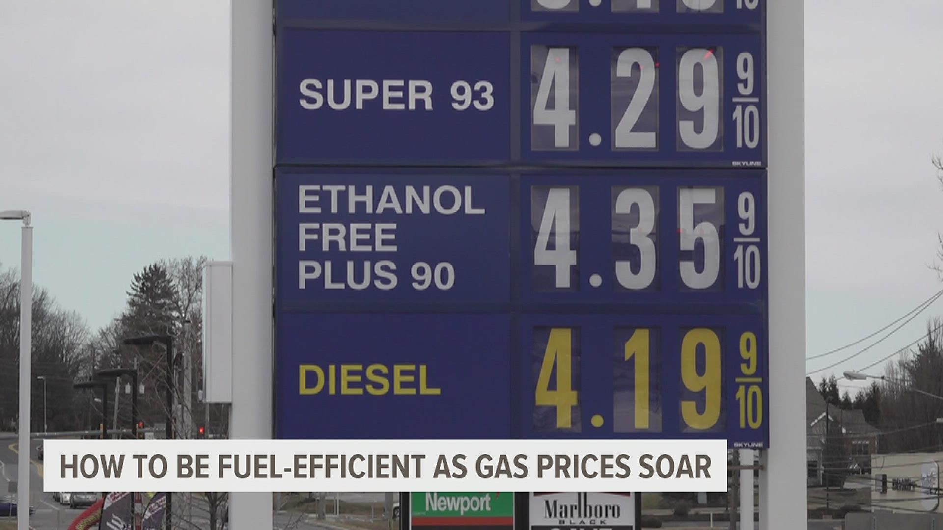 Gas prices are hitting their highest marks in years, amid winter weather and rising geopolitical tensions.