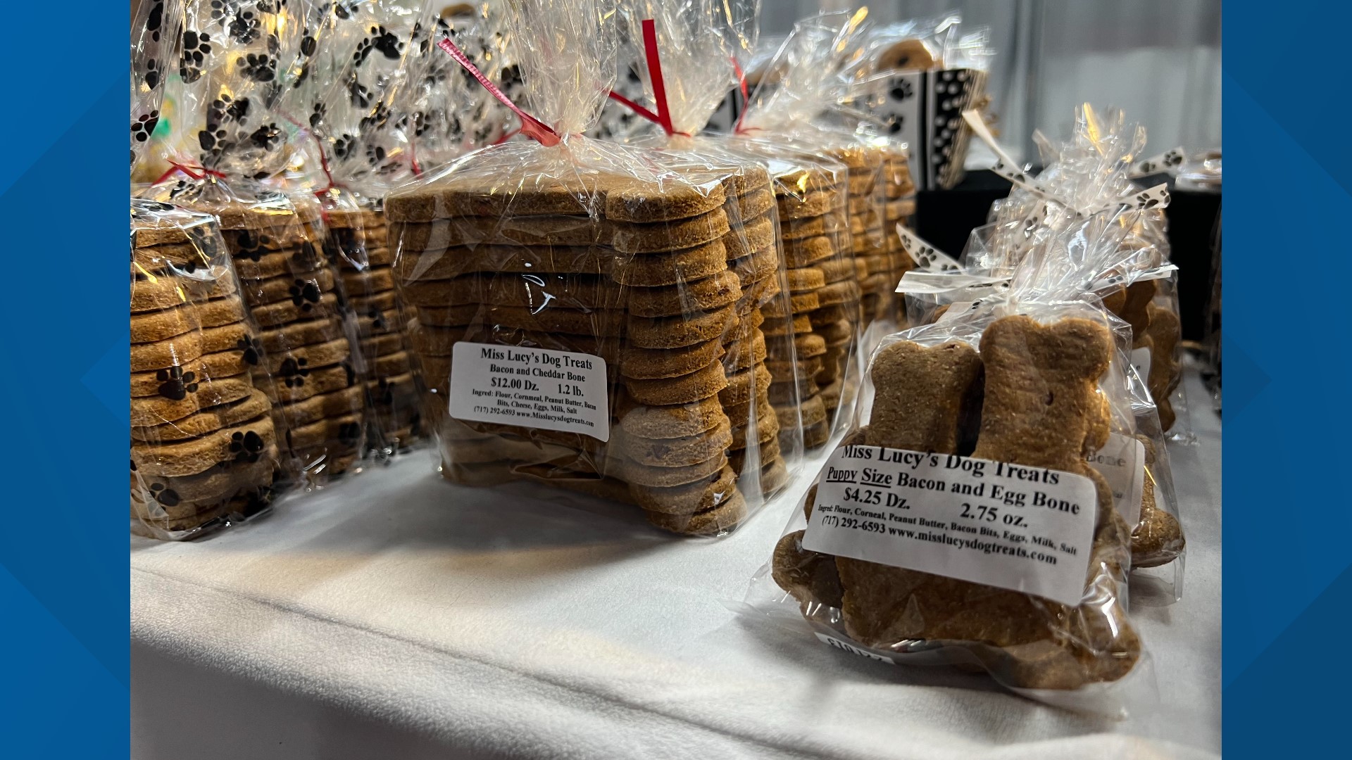 Small Businesses at PA Farm Show: Miss Lucy's Dog Treats