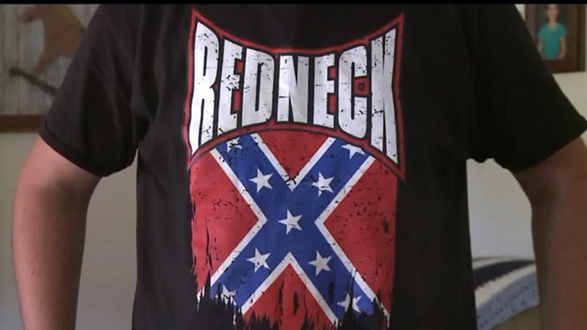 Confederate flag shirt controversy and school