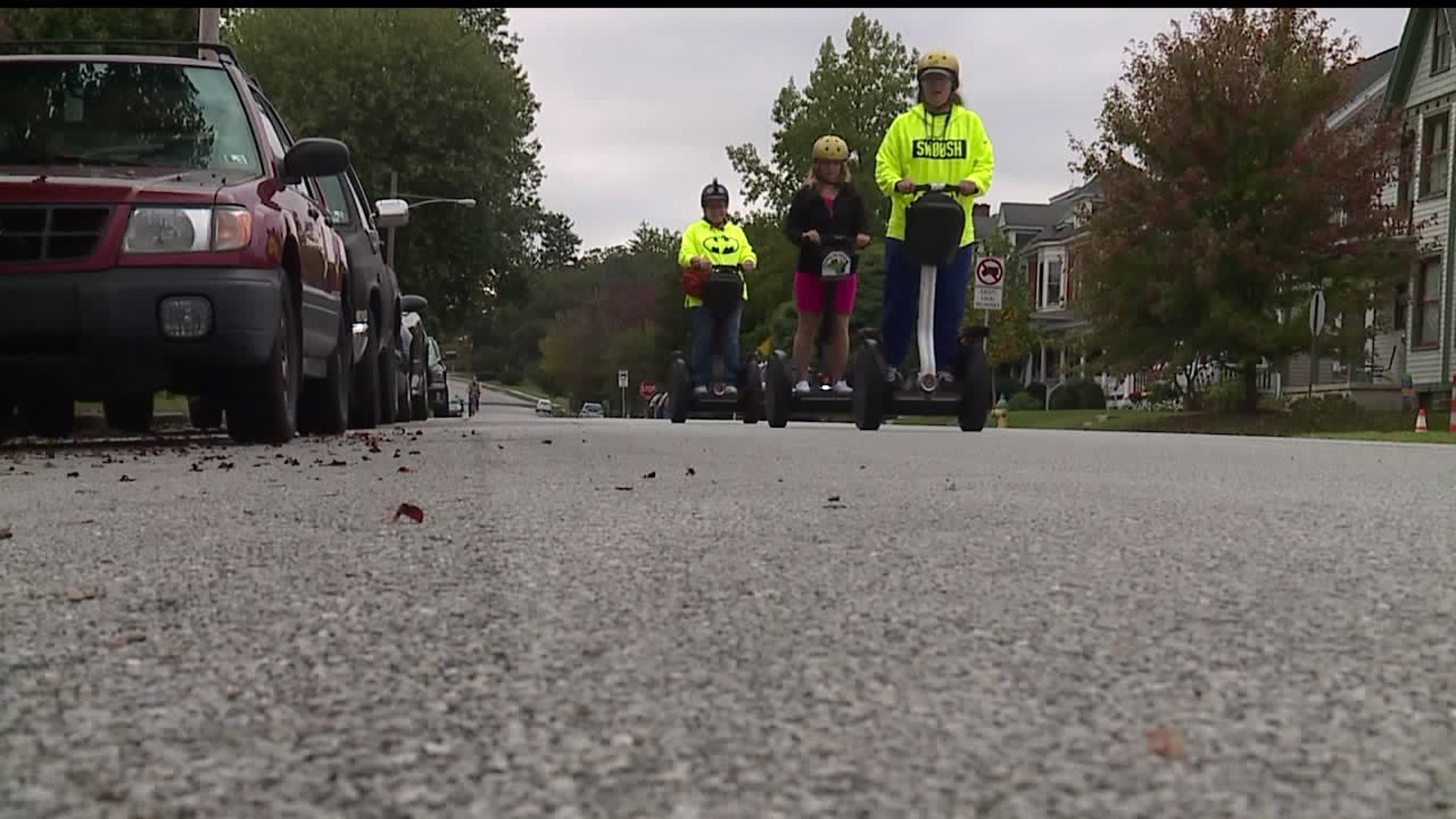 Two women travel the country on Segway and make a stop in Gettysburg