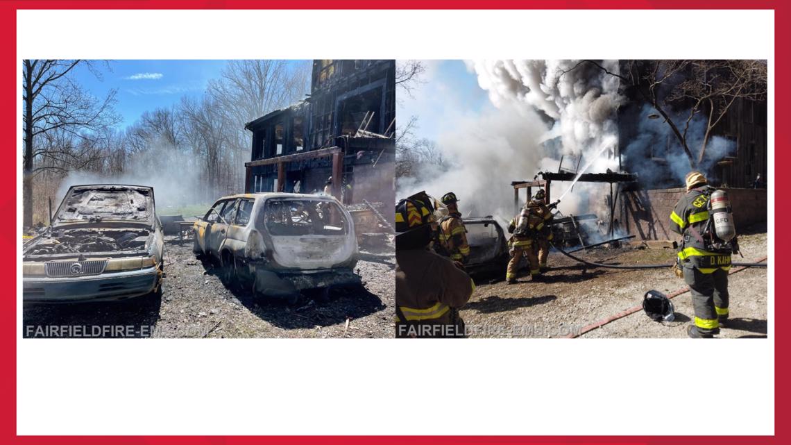 Two people taken to hospital after Adams County house fire | fox43.com