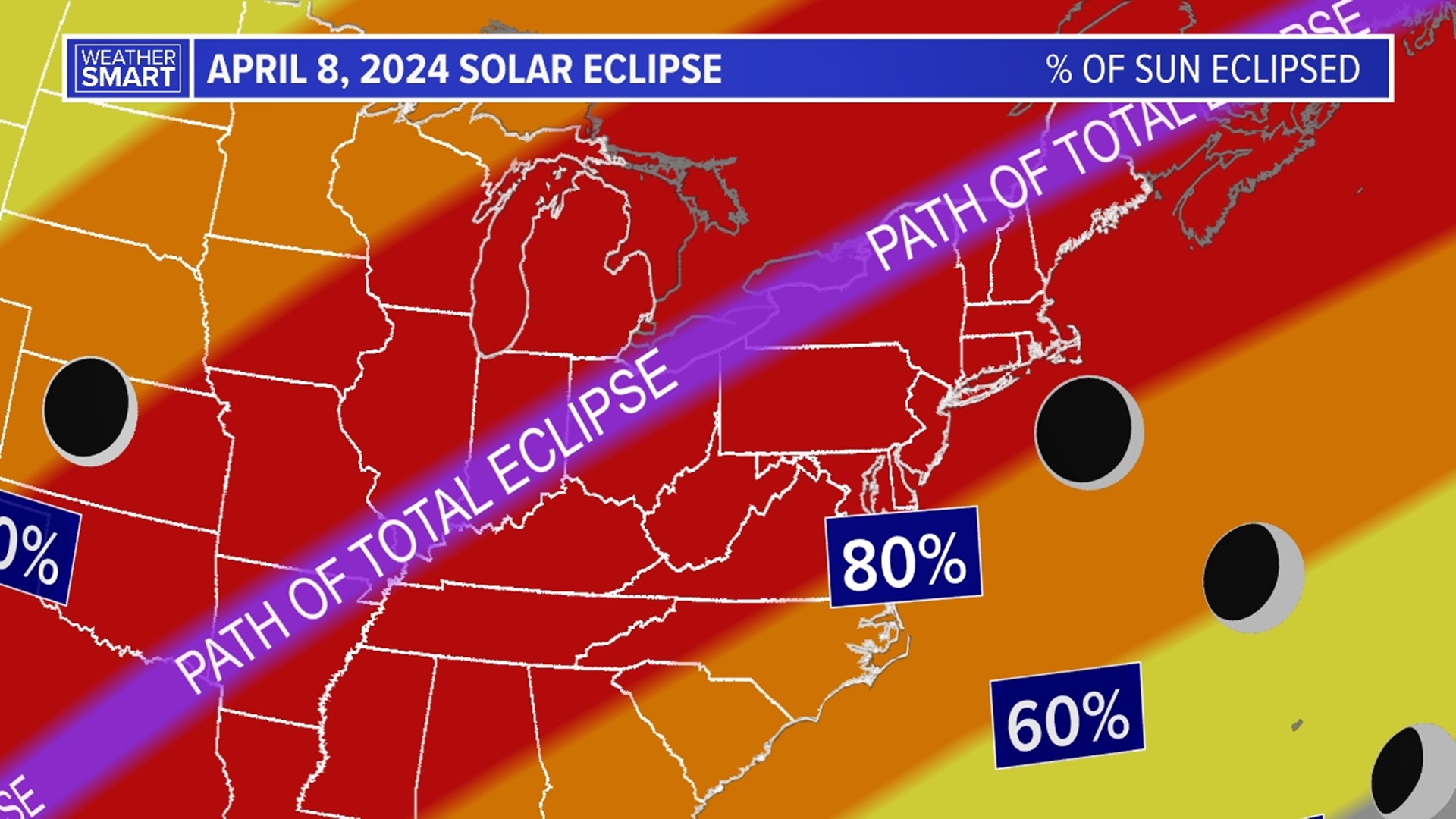Path Of Totality For The 2024 Solar Eclipse Map Infoupdate