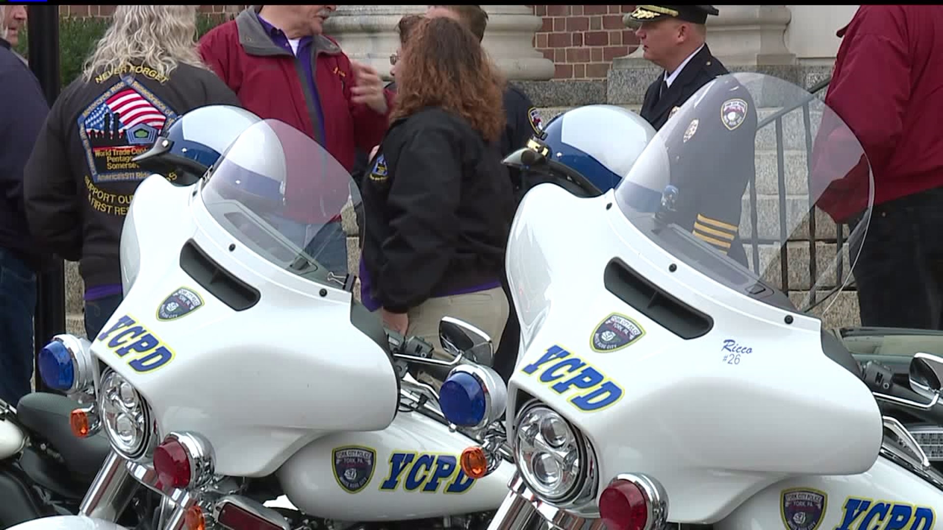 York City Police Department receives motorcycle donation