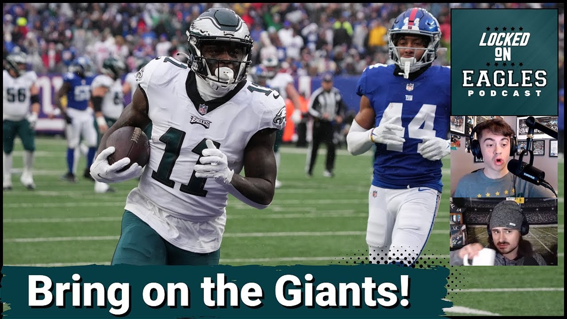 After the New York Giants upset the Minnesota Vikings in the wild card round of the NFL playoffs, it is now confirmed the Philadelphia Eagles will host New York.