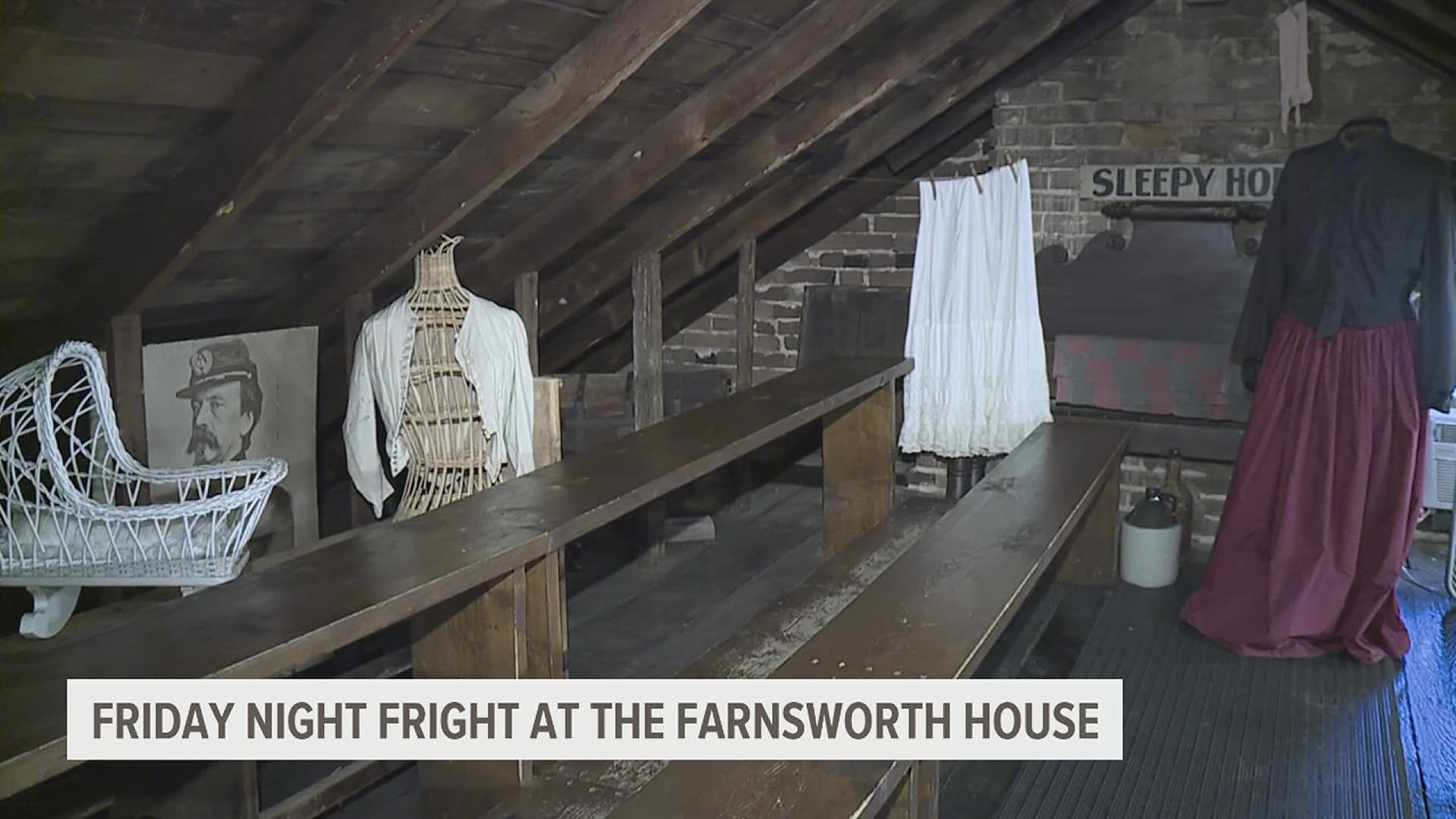 A ghost tour guides takes you through the eerie walls of Farnsworth House Inn in Gettysburg