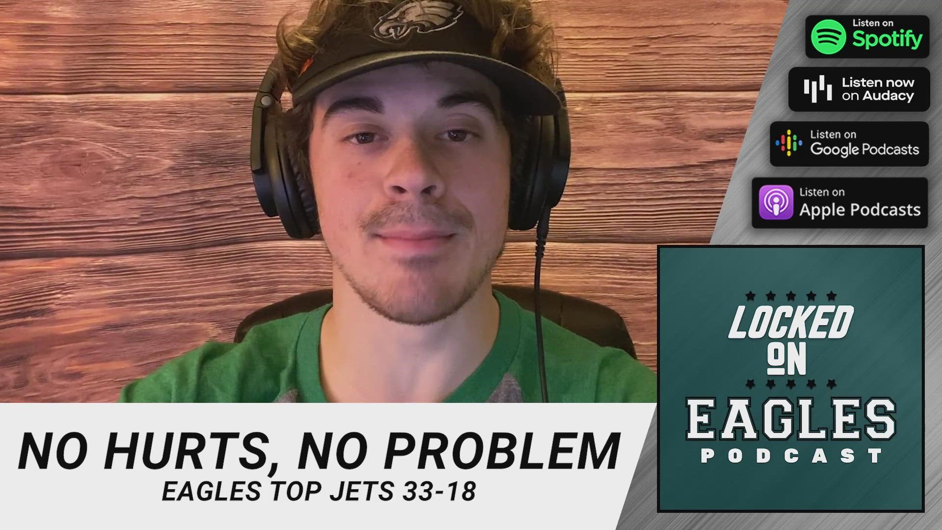 Locked On Eagles host Louie DiBiase breaks down the team's win on the road against the New York Jets.
