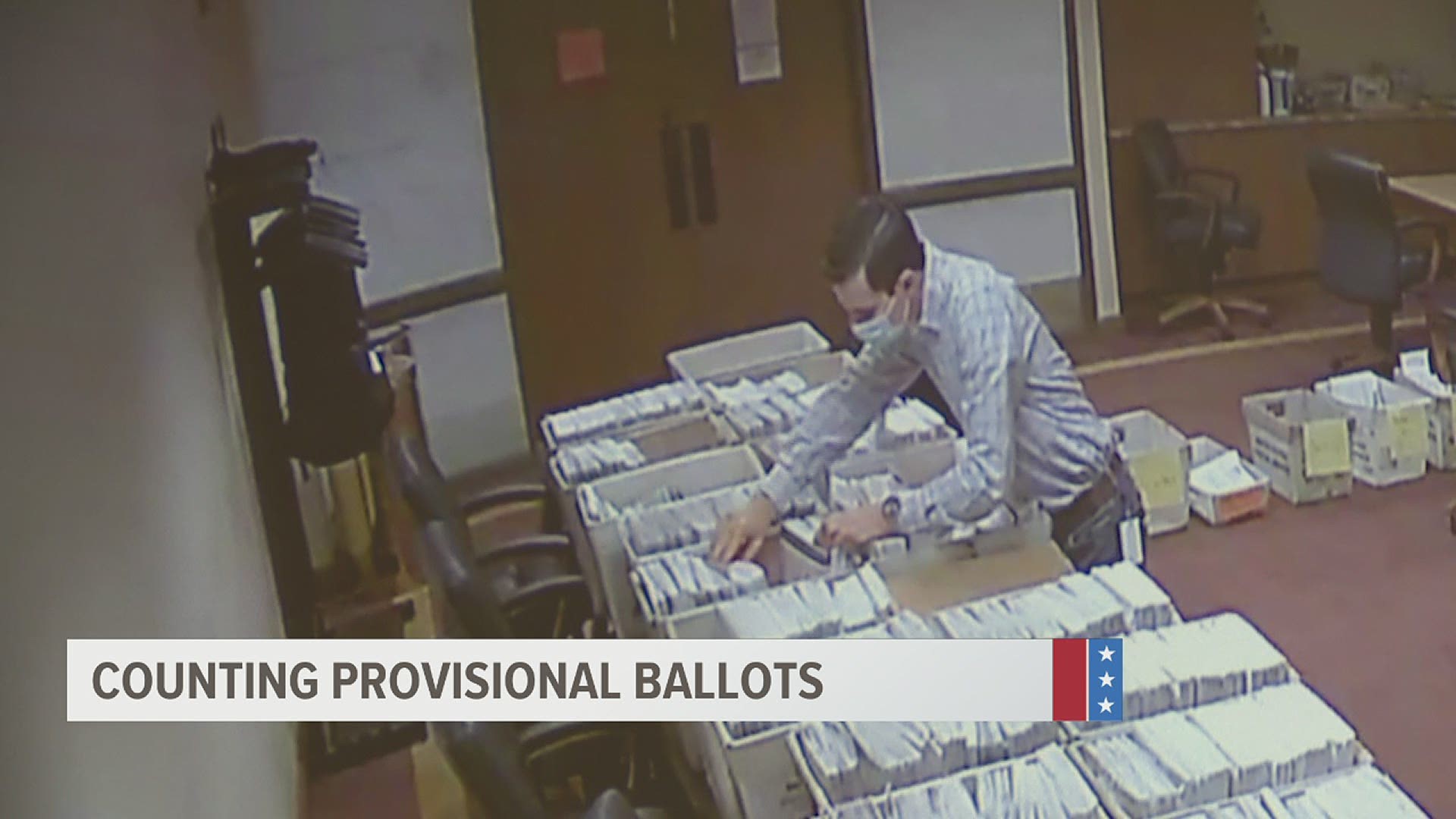 Provisional and military ballots are still being counted, as well as mail-in ballots